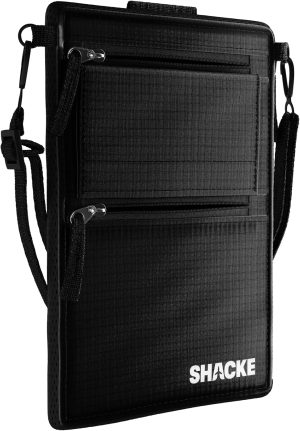 Hidden Travel Belt Wallet w/RFID Blocker