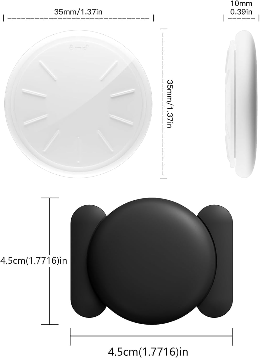 Tracker Device for Vehicles,GPS Car Tracker-No Monthly Fee Car Locator Works with Find My(iOS Only), Mini Hidden Car Tracker with Magnetic Case(Black,1PCS) - Image 7